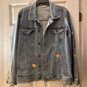 Vintage Nickolodeon “Rugrats” Jean Jacket, Size L